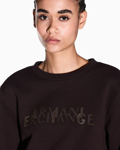 sweatshirt in cotton French terry