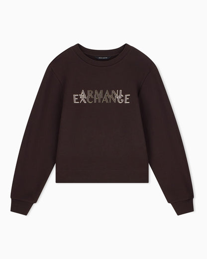 sweatshirt in cotton French terry