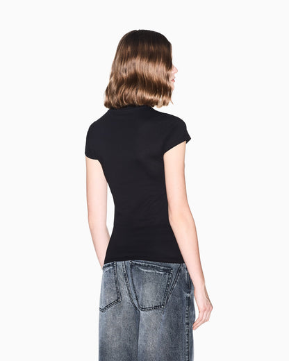 slim fit t-shirt in cotton jersey