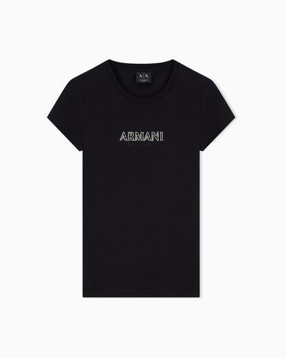 slim fit t-shirt in cotton jersey