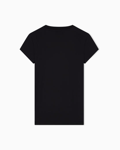 slim fit t-shirt in cotton jersey