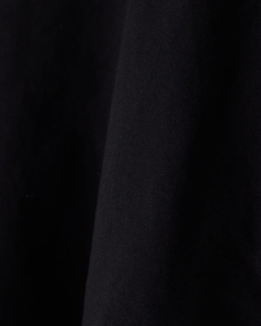 Cropped crew neck t-shirt in organic cotton jersey