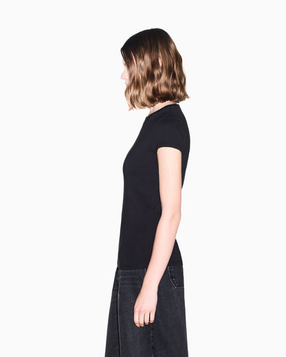 slim fit t-shirt in organic cotton stretch jersey