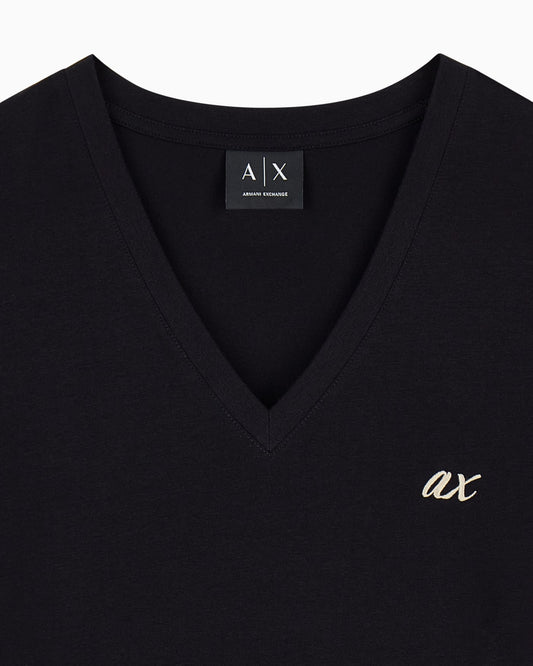 slim fit t-shirt in stretch cotton jersey