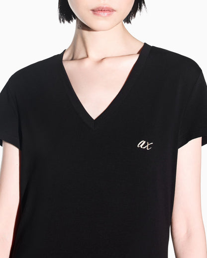 slim fit t-shirt in stretch cotton jersey