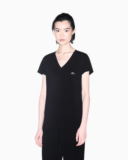 slim fit t-shirt in stretch cotton jersey