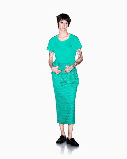 oversized fit T-shirt in cotton jersey