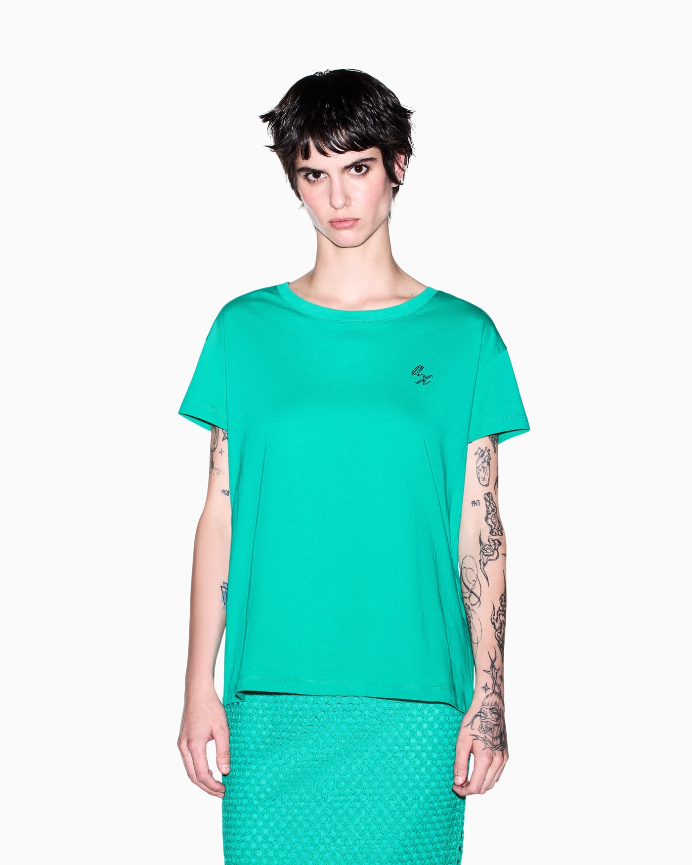 oversized fit T-shirt in cotton jersey