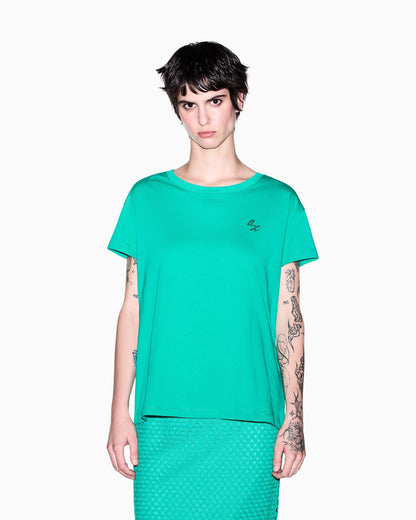 oversized fit T-shirt in cotton jersey