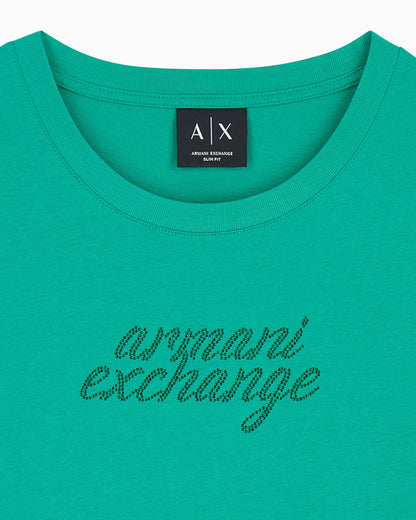 slim fit t-shirt in cotton jersey
