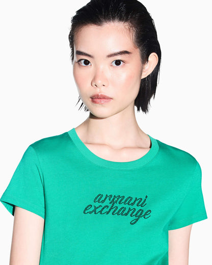 slim fit t-shirt in cotton jersey