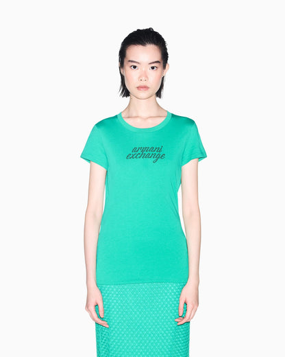 slim fit t-shirt in cotton jersey
