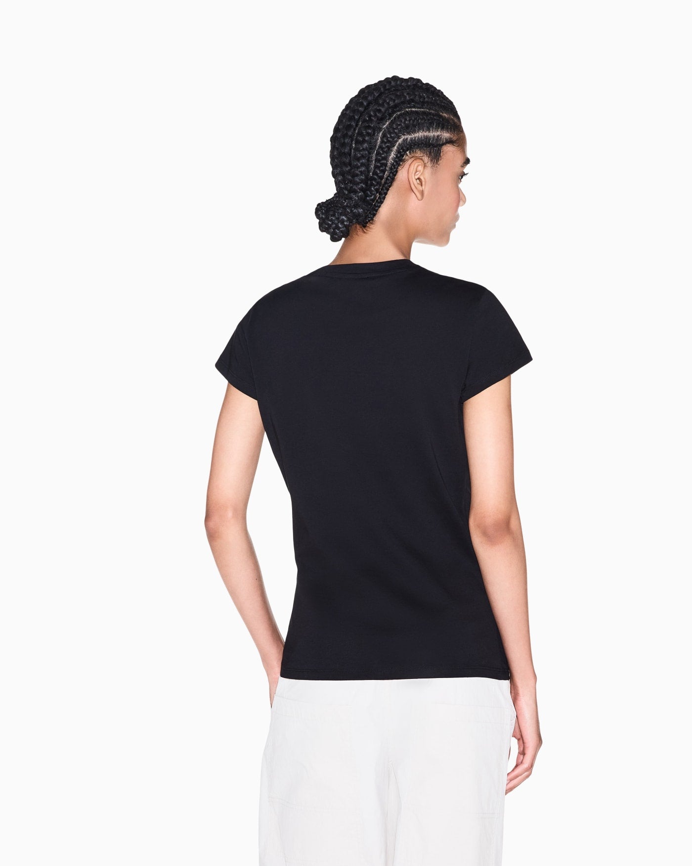 slim fit t-shirt in cotton jersey