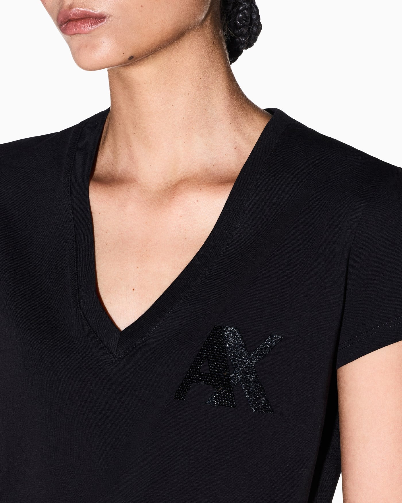 slim fit t-shirt in cotton jersey