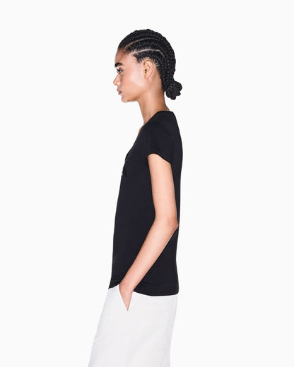 slim fit t-shirt in cotton jersey