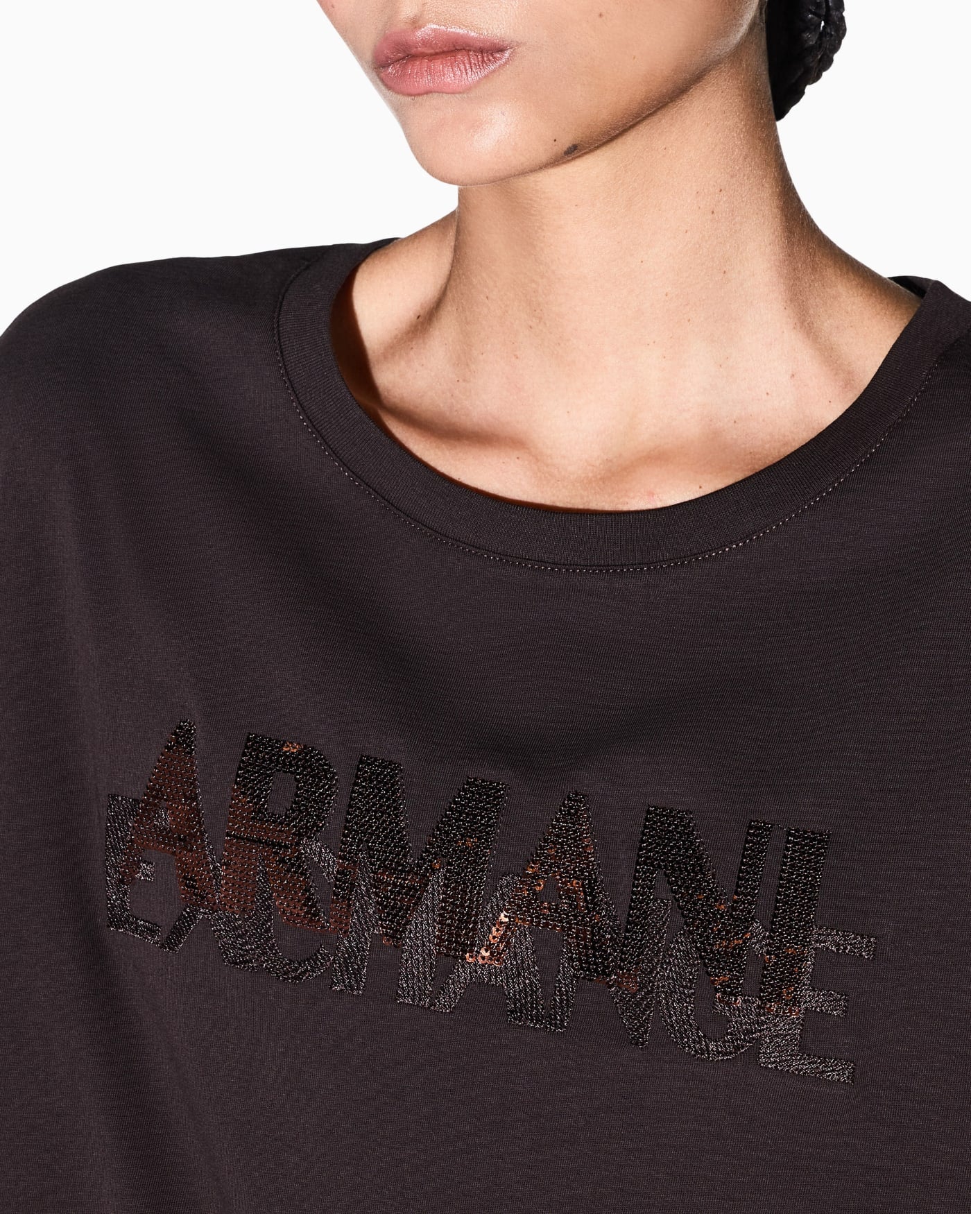 oversized t-shirt in cotton jersey