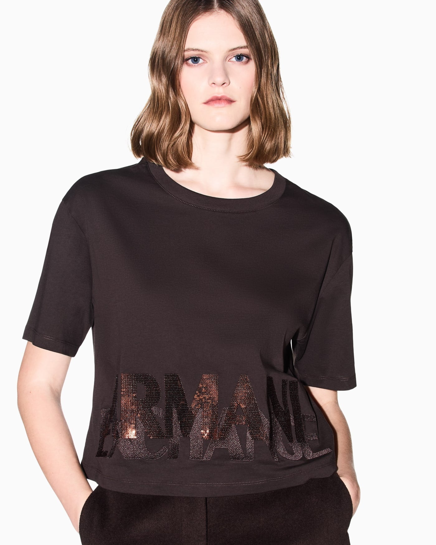 regular t-shirt in cotton jersey