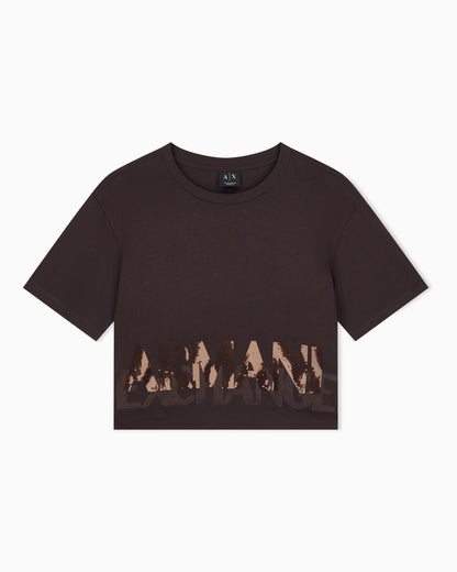 regular t-shirt in cotton jersey