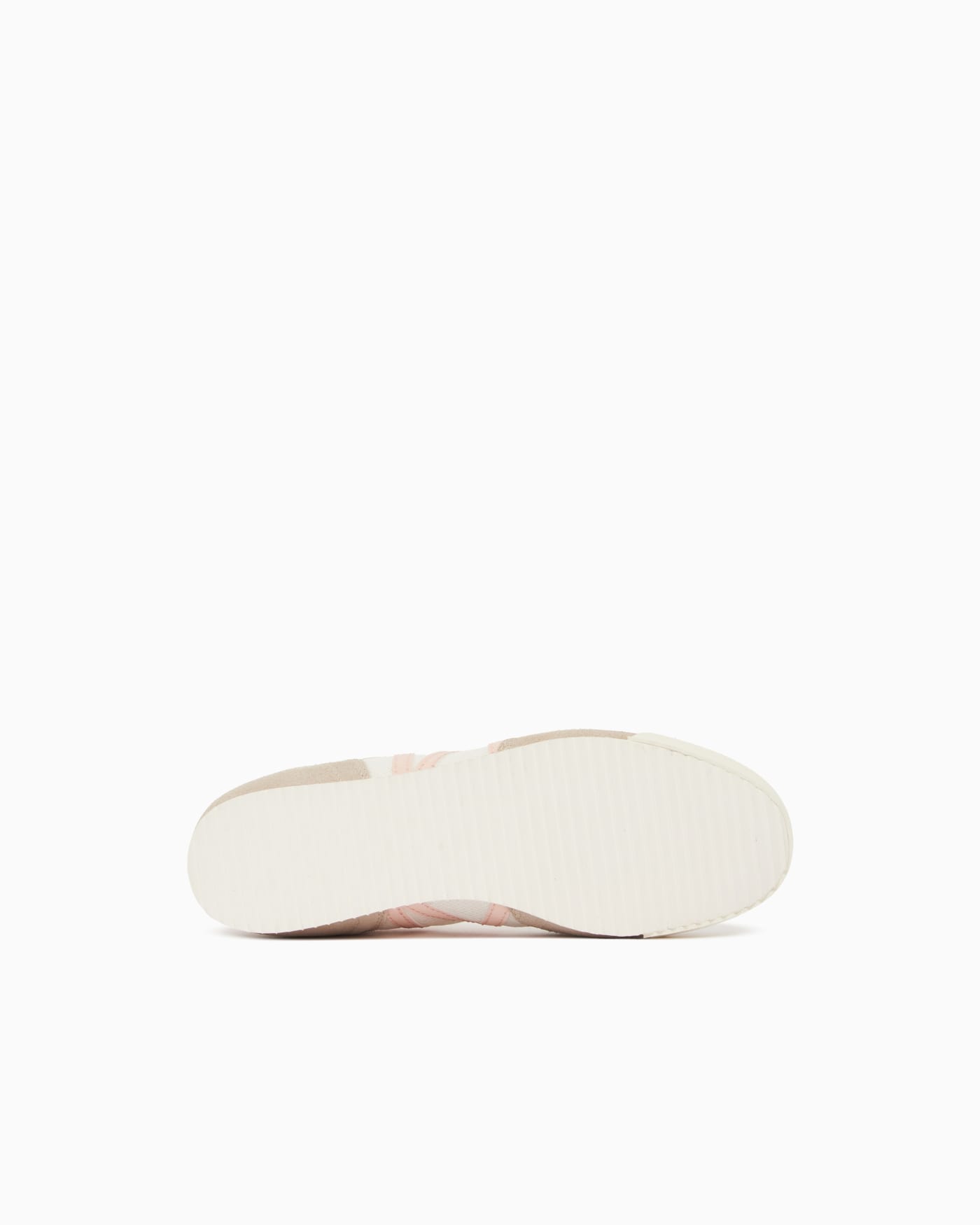 Sneakers in suede and mesh with reflective details