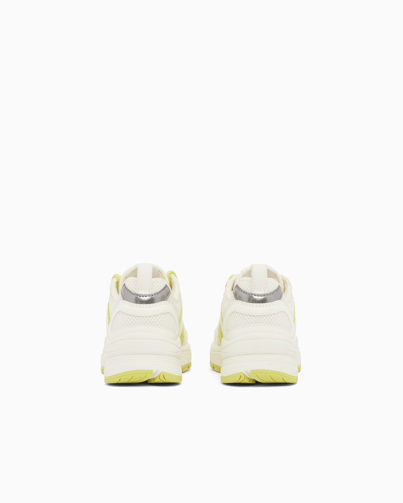 Sneakers with mesh inserts