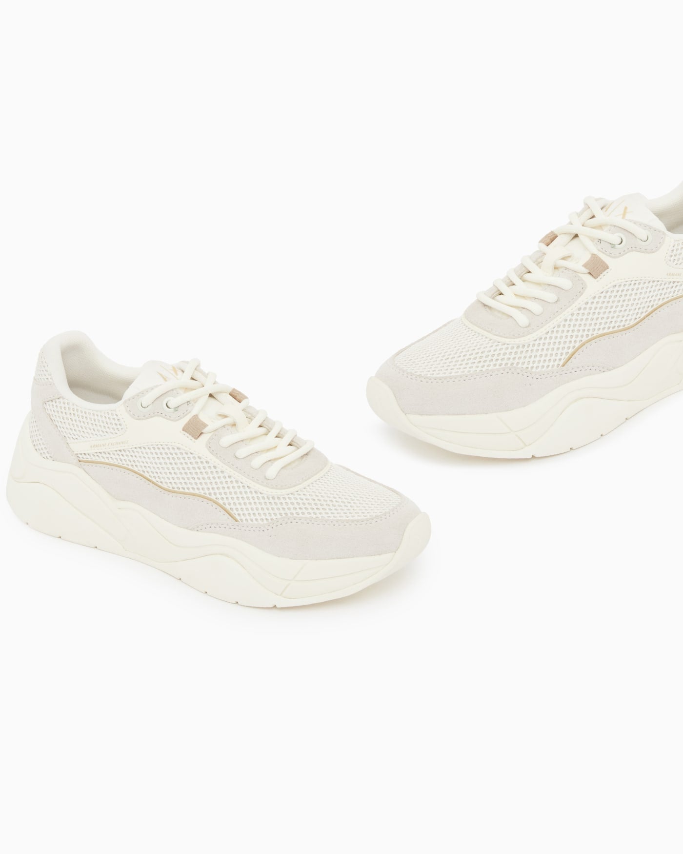 Technical fabric sneakers