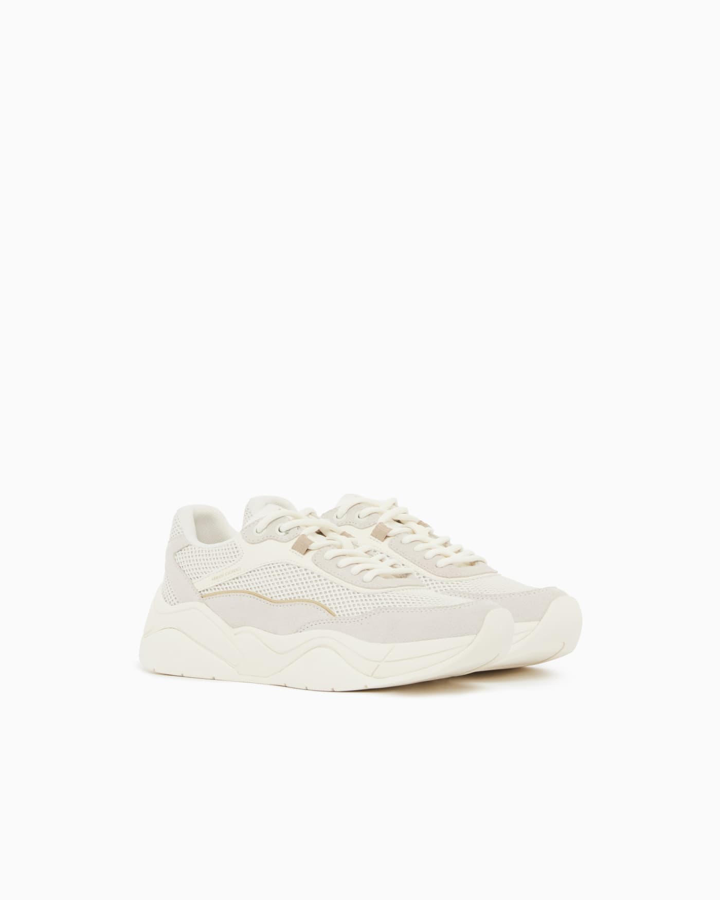 Technical fabric sneakers