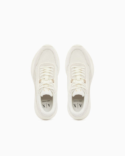 Technical fabric sneakers