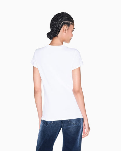slim fit t-shirt in stretch cotton jersey