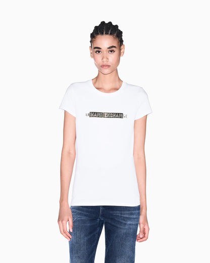 slim fit t-shirt in stretch cotton jersey
