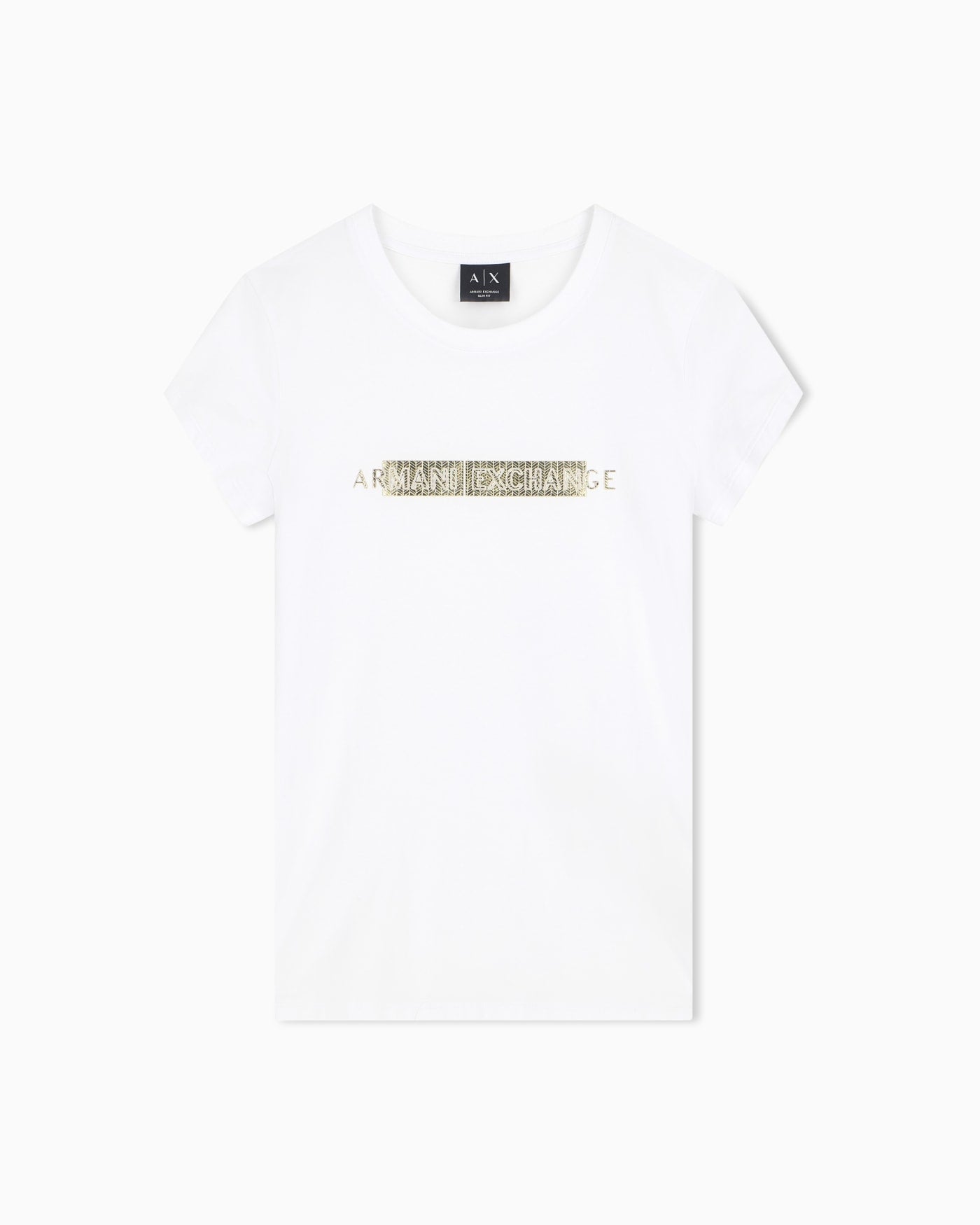 slim fit t-shirt in stretch cotton jersey