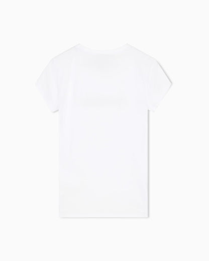 slim fit t-shirt in stretch cotton jersey
