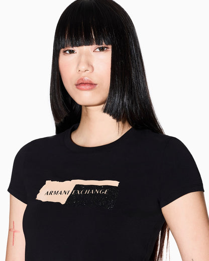Slim Fit T-shirt in Stretch Cotton Jersey