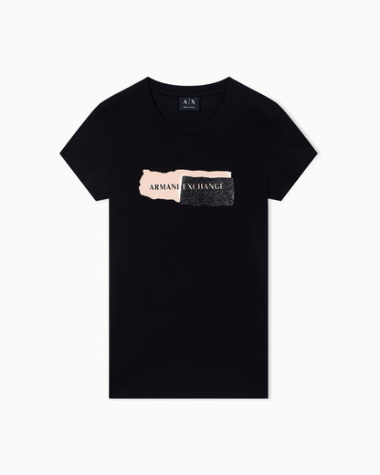 Slim Fit T-shirt in Stretch Cotton Jersey