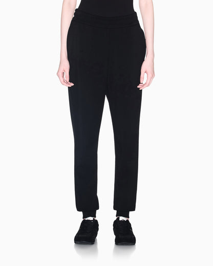 regular fit trousers stretch viscose scuba