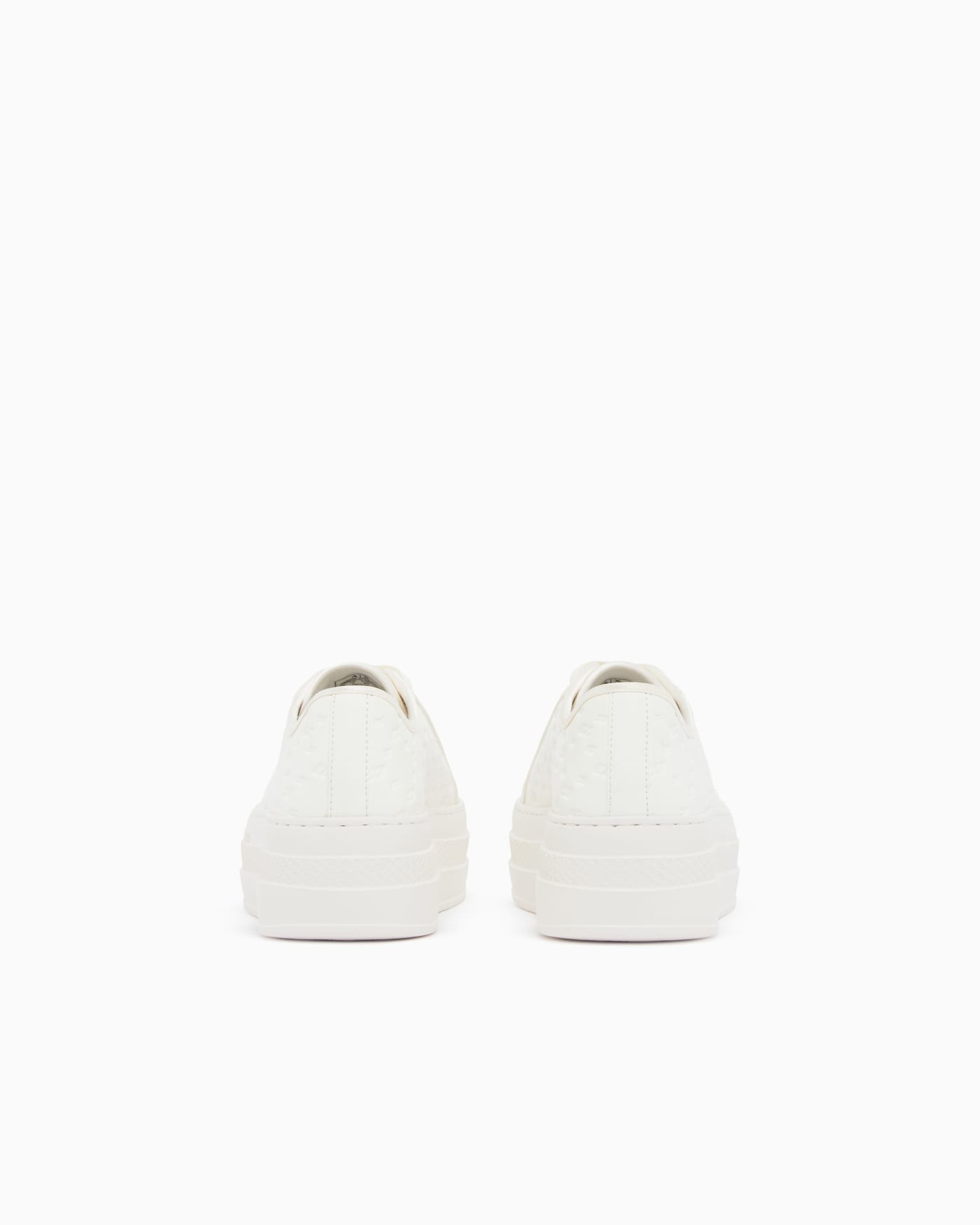 low top Sneakers with all-over debossed logo