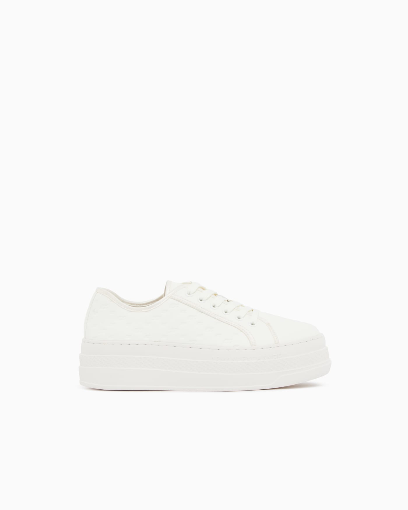 low top Sneakers with all-over debossed logo