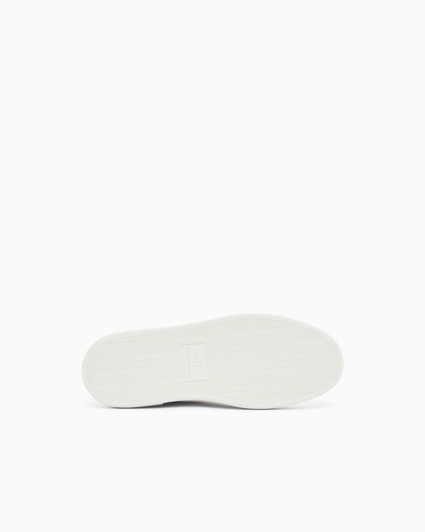 Sneakers in cotton twill with webbing