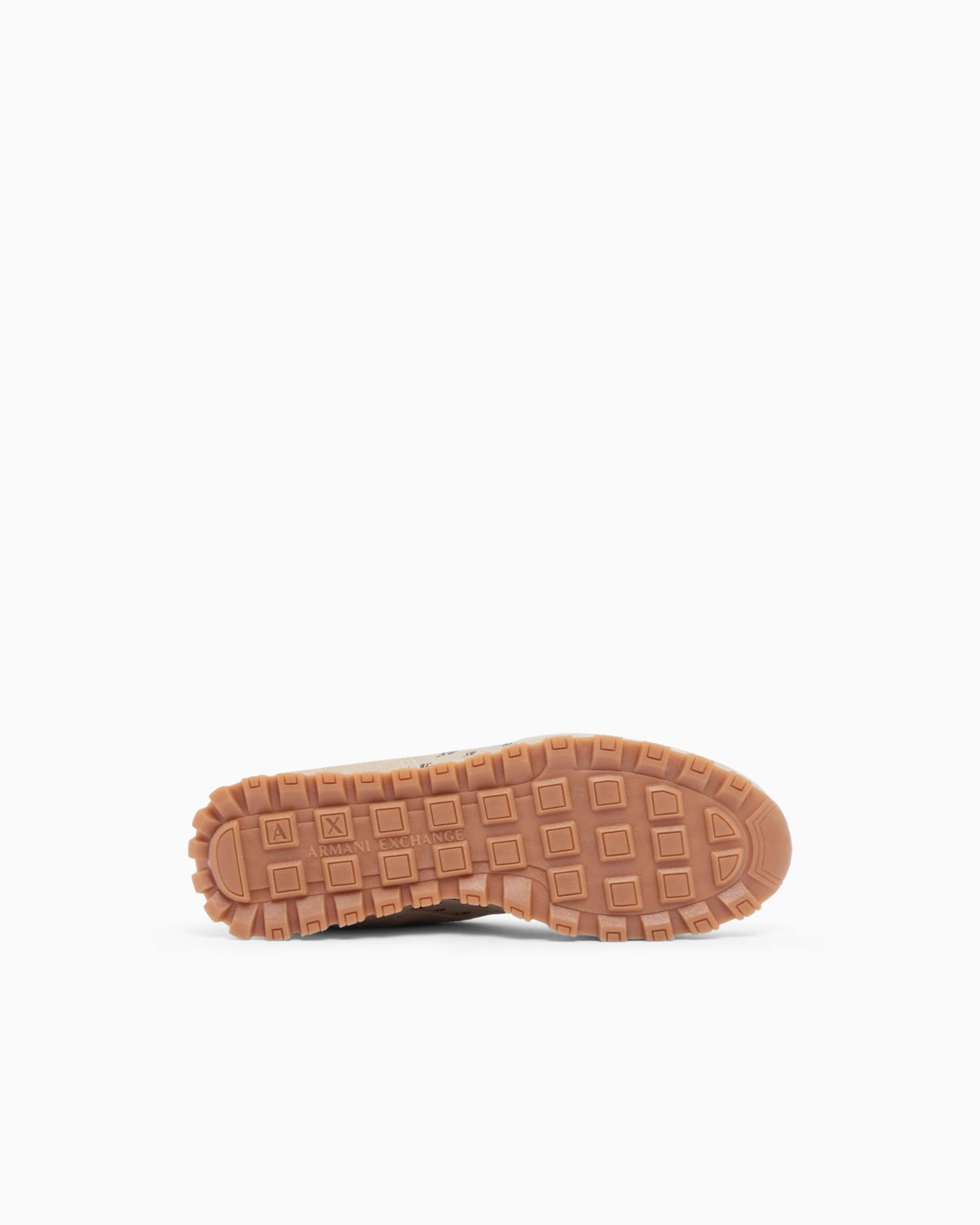 Sneakers with all-over print and suede inserts