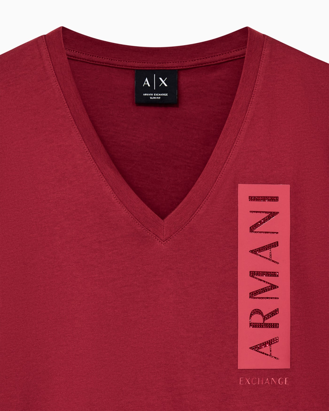 slim fit t-shirt in cotton jersey