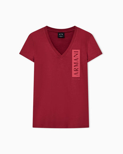 slim fit t-shirt in cotton jersey