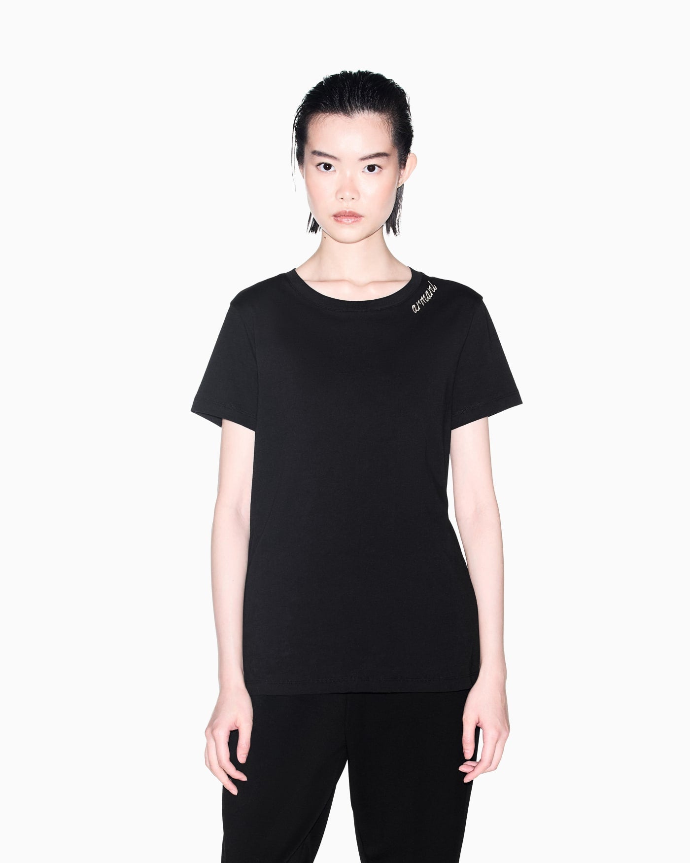 regular t-shirt in cotton jersey