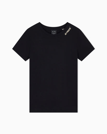 regular t-shirt in cotton jersey