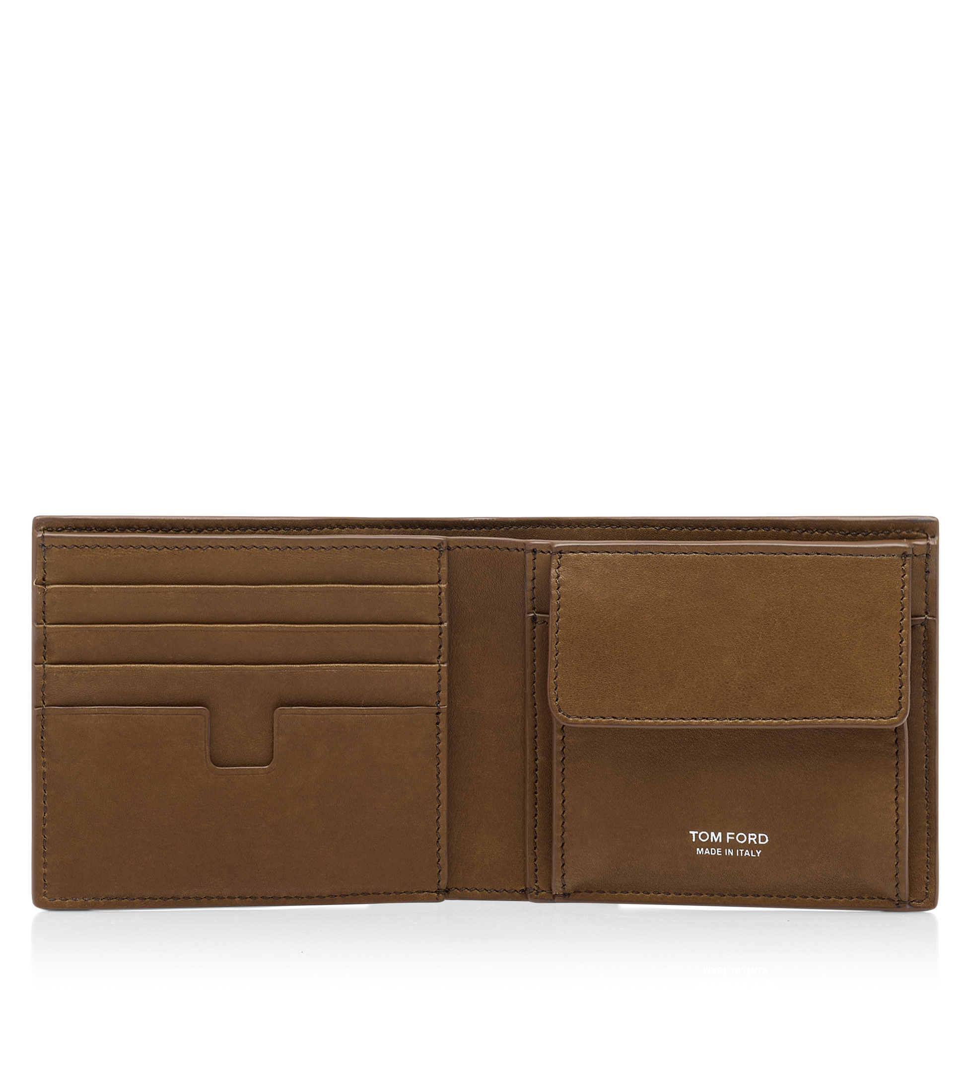 Nubuck T Line Classic Bifold Wallet