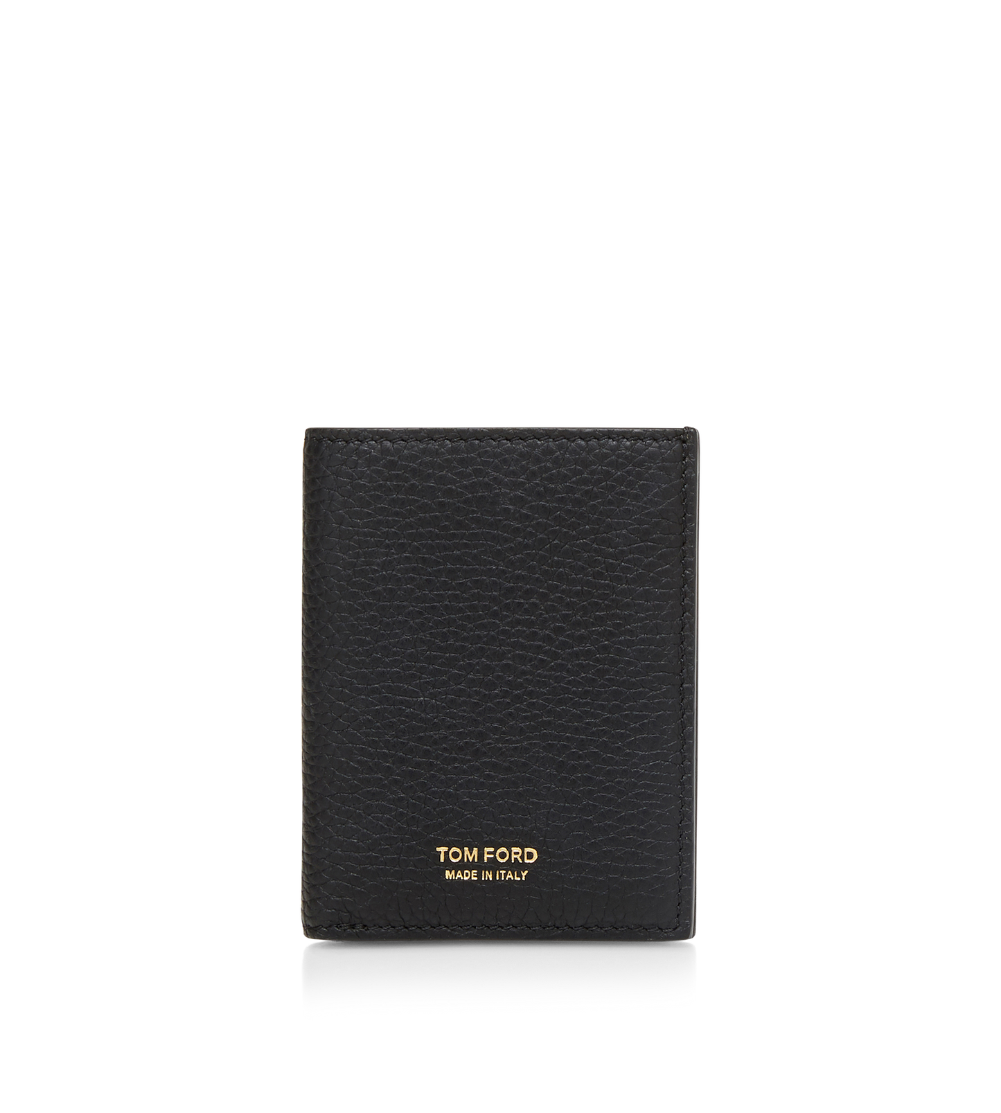 Grain Leather Folding Cardholder&Nbsp;