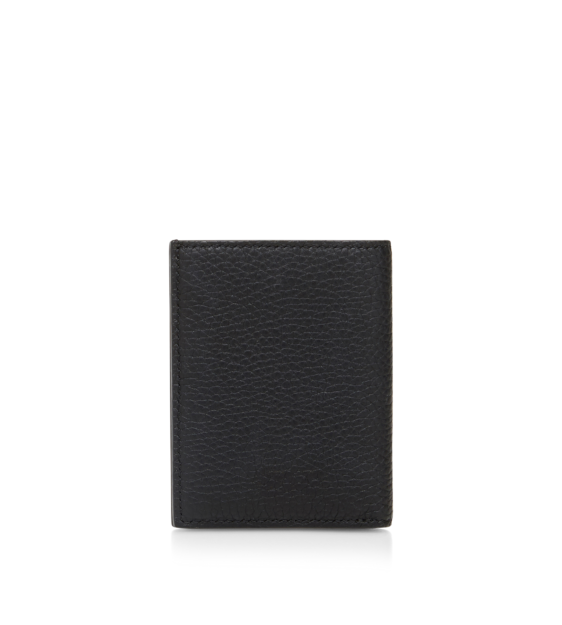 Grain Leather Folding Cardholder&Nbsp;