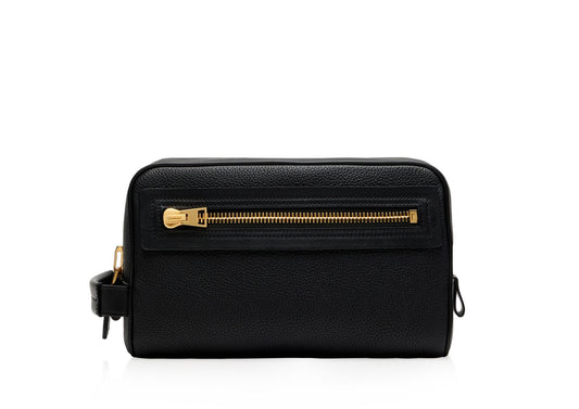 Grain Leather Toiletry Bag&Nbsp;