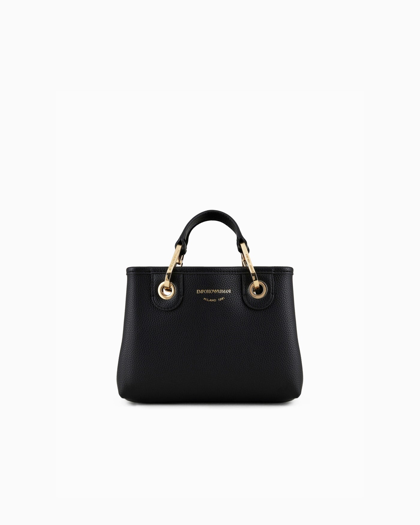 Mini tote bag with removable strap woman