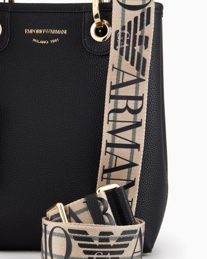 Deer-print MyEA vertical shopper bag