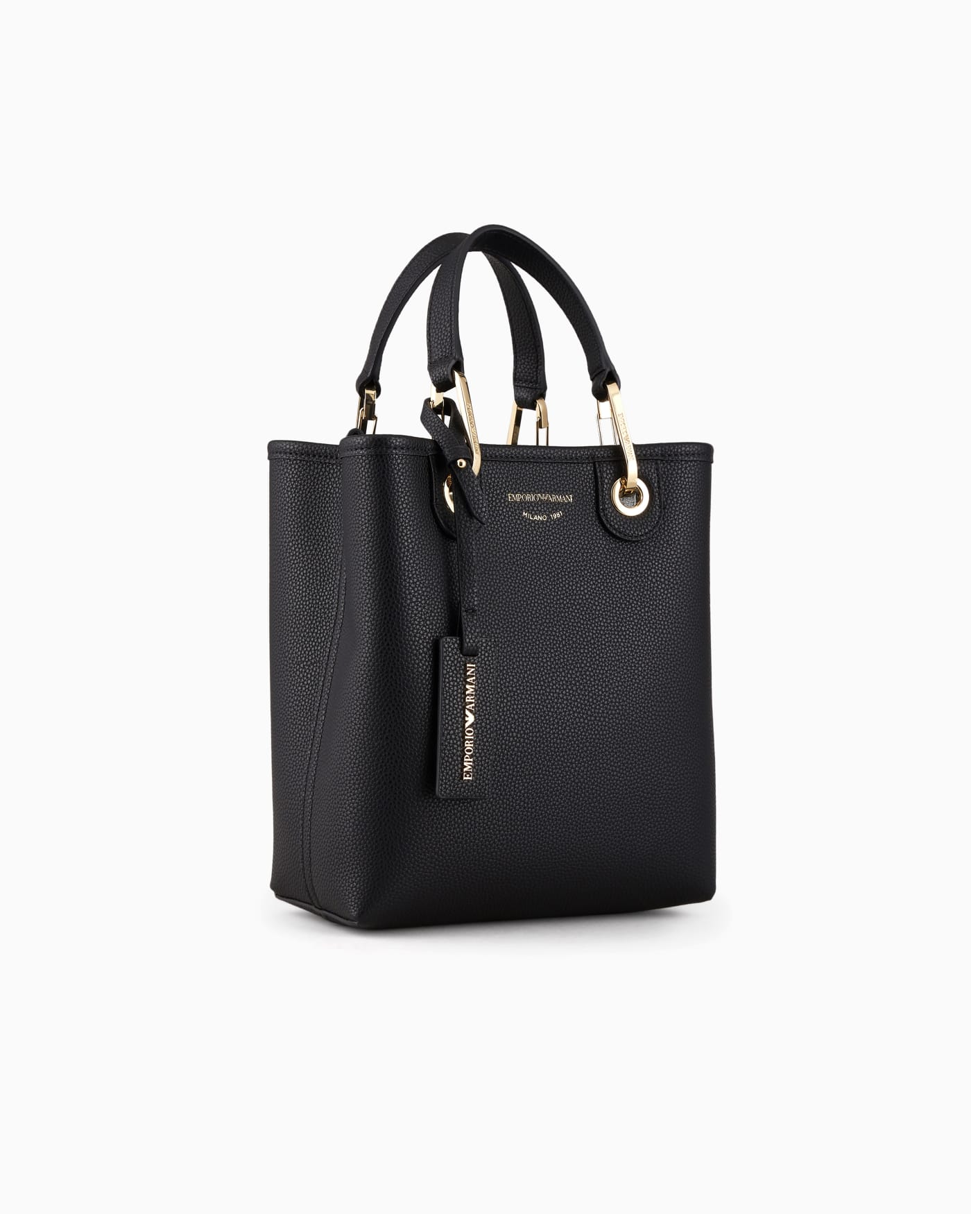 Deer-print MyEA vertical shopper bag
