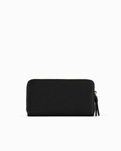Deer-print MyEA wallet with wraparound zip